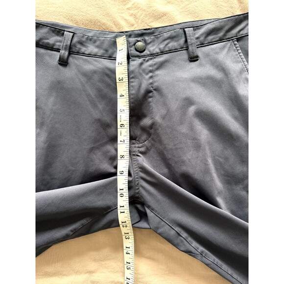 Rhone Pants Mens 33 Khaki Commuter Pants Blue Performance Golf Athlesiure Jogger - Picture 9 of 11
